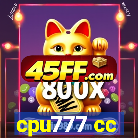 cpu777 cc